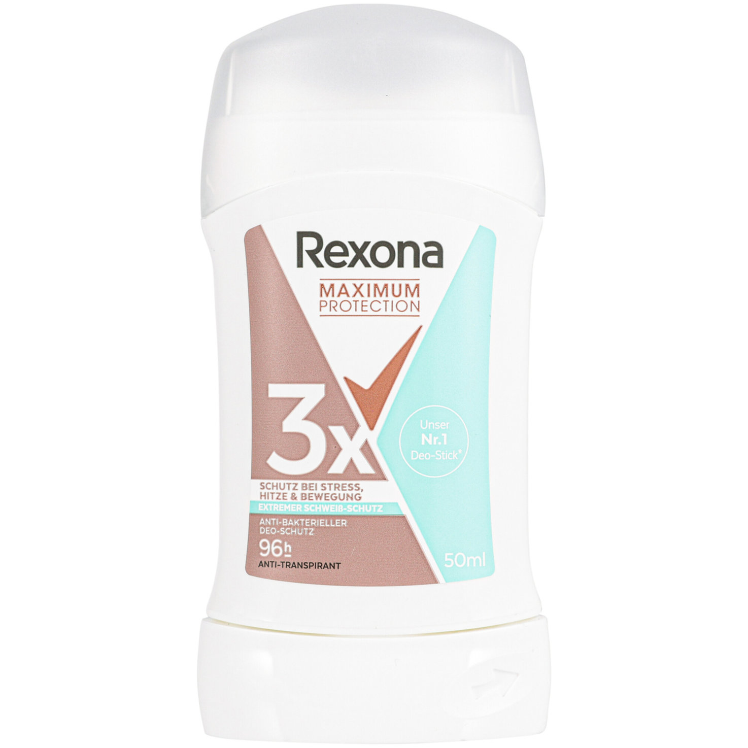 Rexona Maximum Protection Deostick Anti-Transpirant Antibakterieller Deoschutz 50 ml