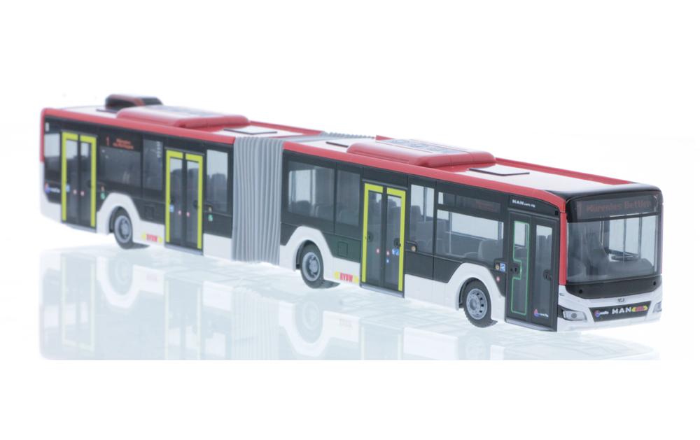 Bus MAN Lion's City 18'18 RVBW 1:87Gelenkbus H0 Modell
