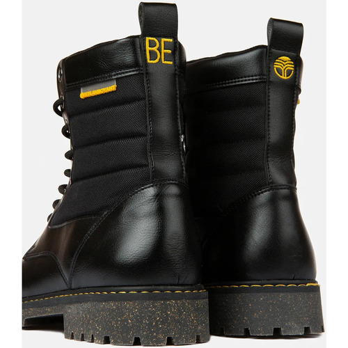 Beflamboyant - BLACK COCO HIGH TOP VEGAN BOOTS Negro