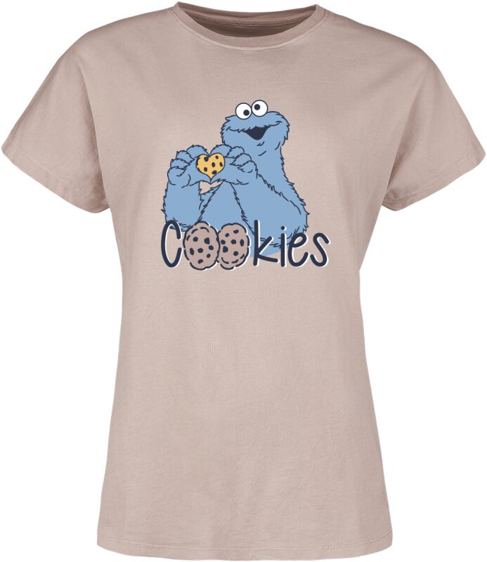 Cookie Monster - Cookies | Sesame Street T-Shirt Manches courtes