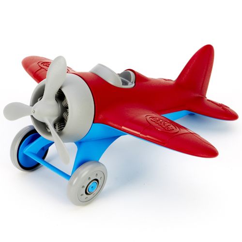 Green toys vliegtuig rood - gerecycled GTAIRR1026