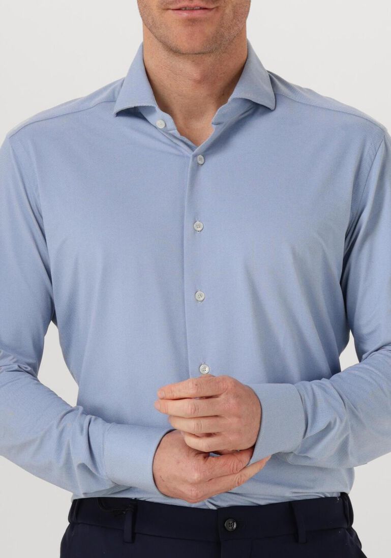 lichtblauwe xacus klassieke overhemden active shirt 520ml