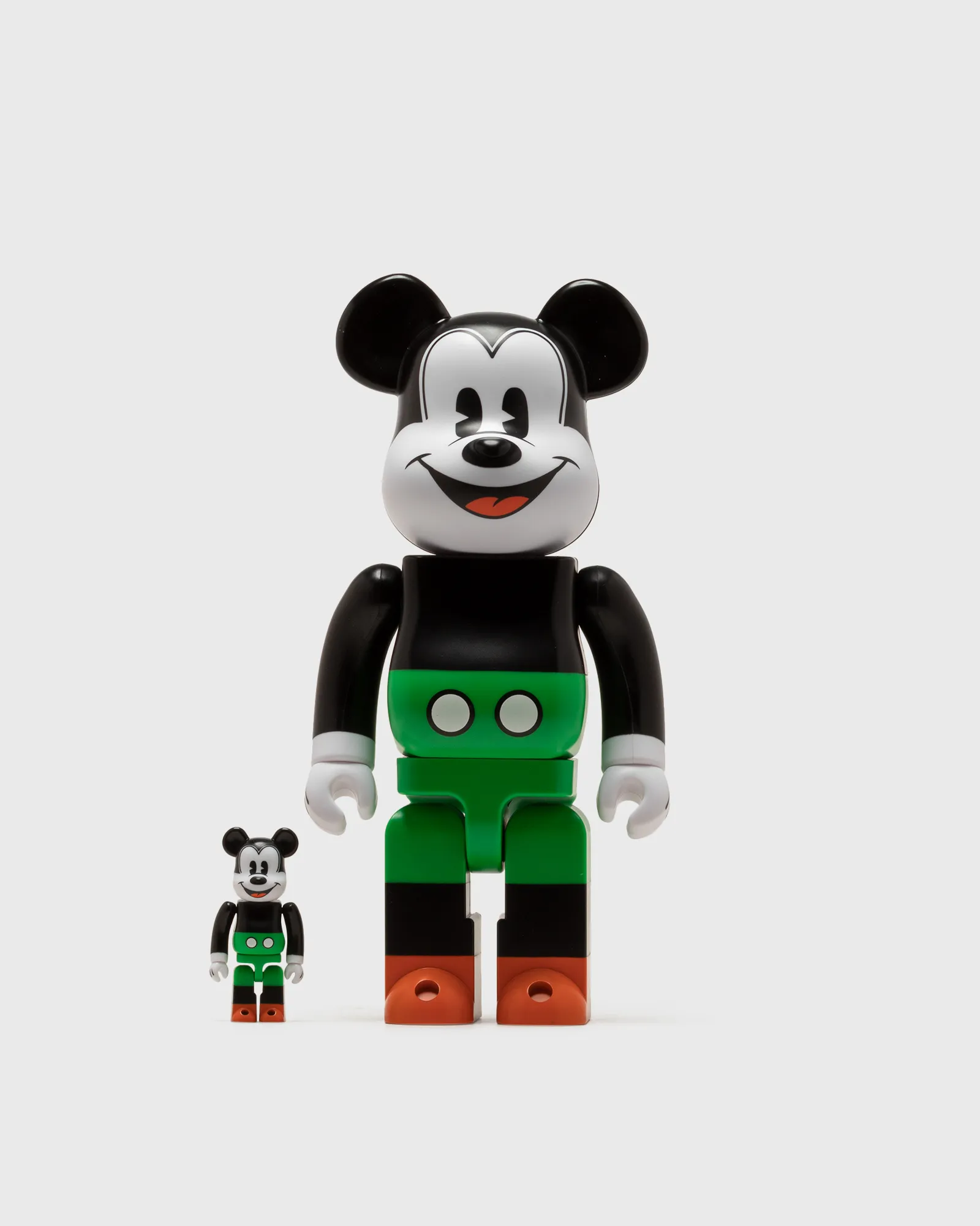 MEDICOM BEARBRICK 400% MICKEY MOUSE 1930S POSTER 2-PACK