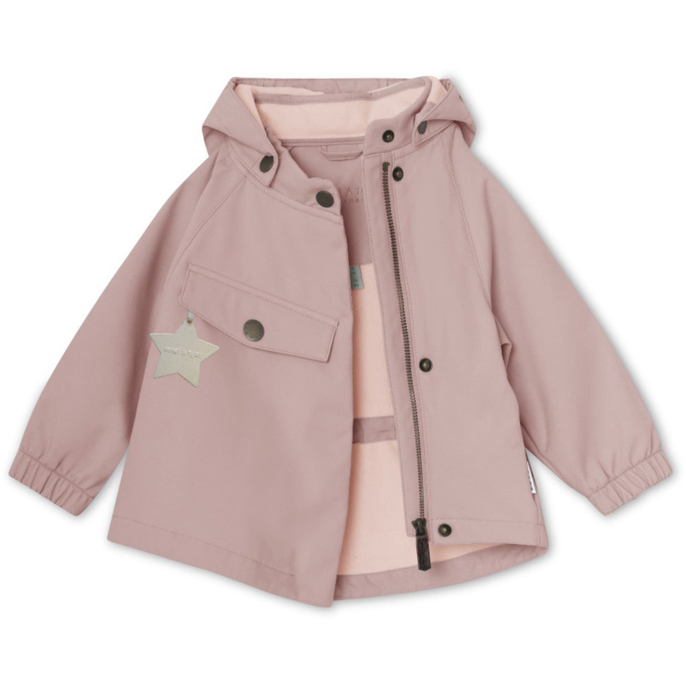 Køb Mini A ture Cloudy Rose Wai Spring Softshell Jakke. GRS