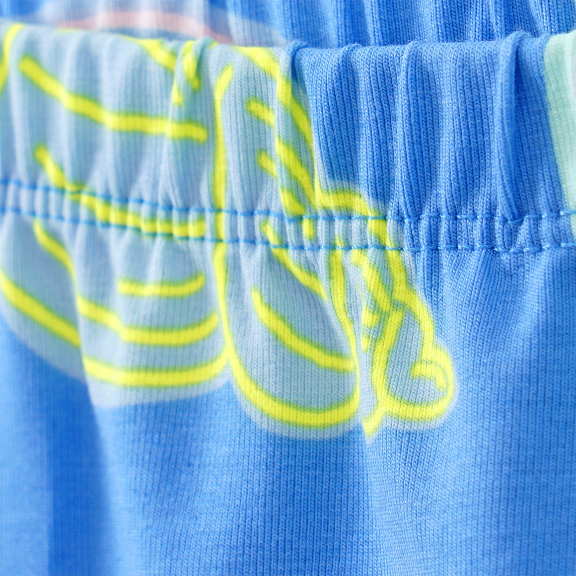 Topomini Baby Radler mit Allover-Print blau / bunt