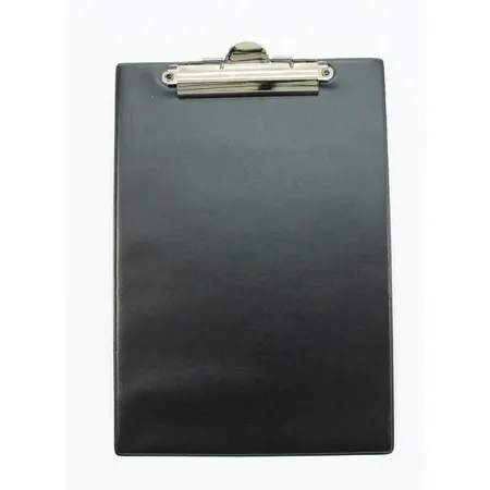 Livepac Office Klemmbrett aus PVC, DIN A4, schwarz