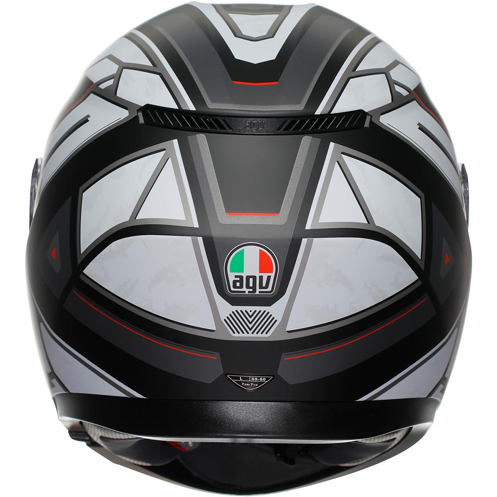 AGV - Casque K3 Rivia Noir Mat / Blanc