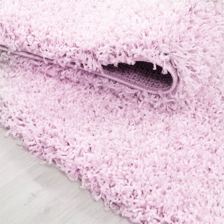 Hoogpolig vloerkleed - Life Roze