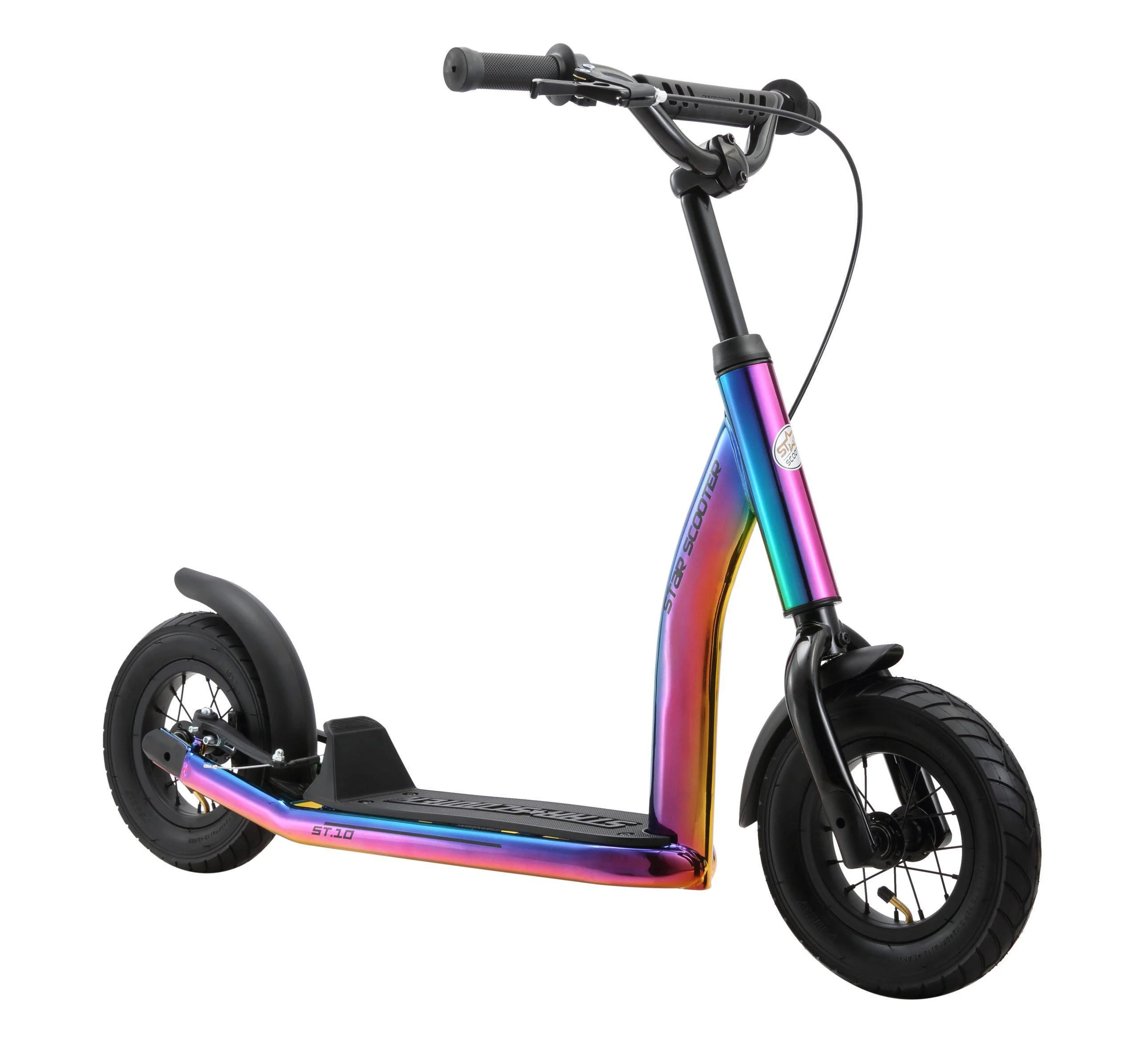 STAR SCOOTER New Gen Sport, autoped, 10 inch, chroom
