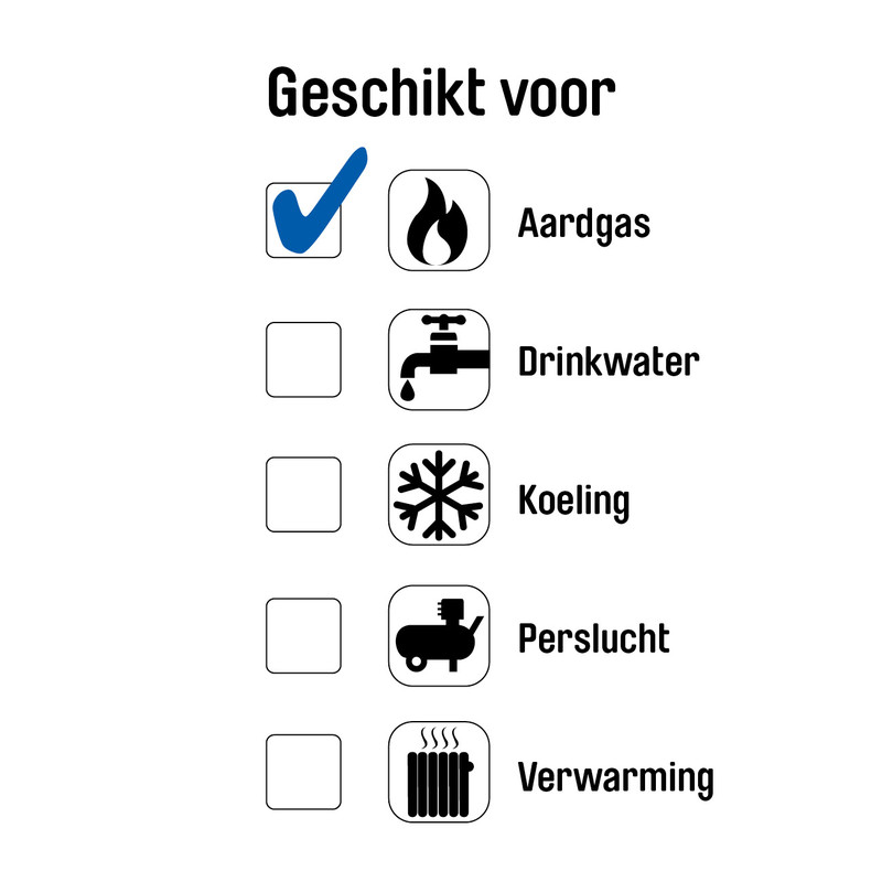 VSH Xpress gas koper pers sok 28mm