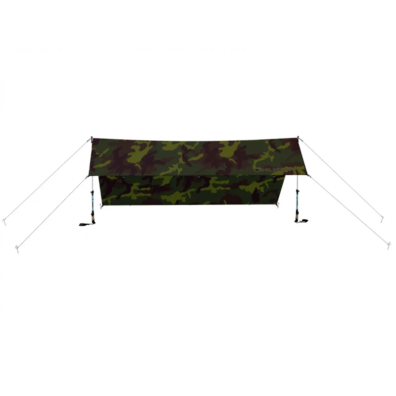Husky Rover 300 x 300 cm tarp - Camo Green