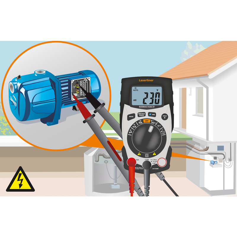 Laserliner Multimeter Pocket XP CAT III/CAT IV Bluetooth
