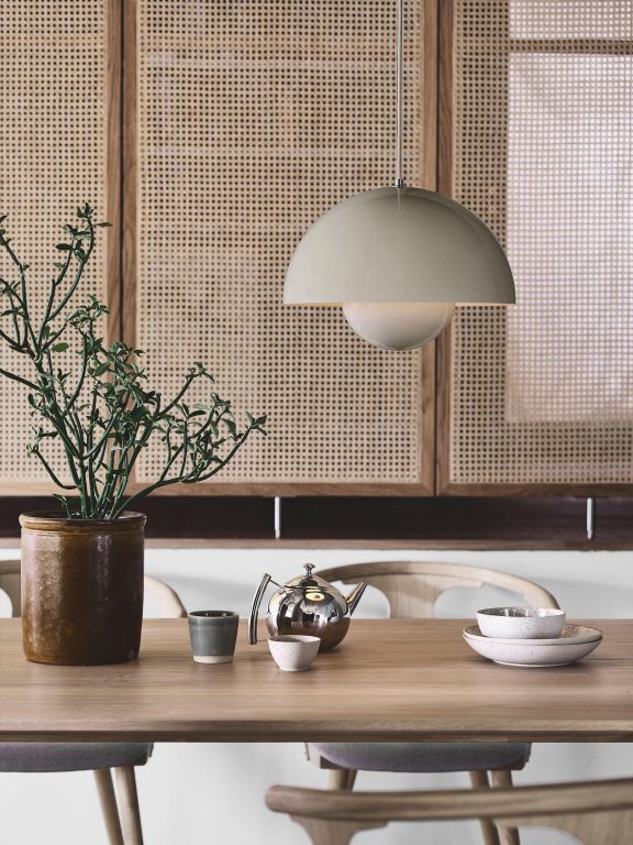 &tradition FlowerPot VP7 hanglamp Ø37 mat wit