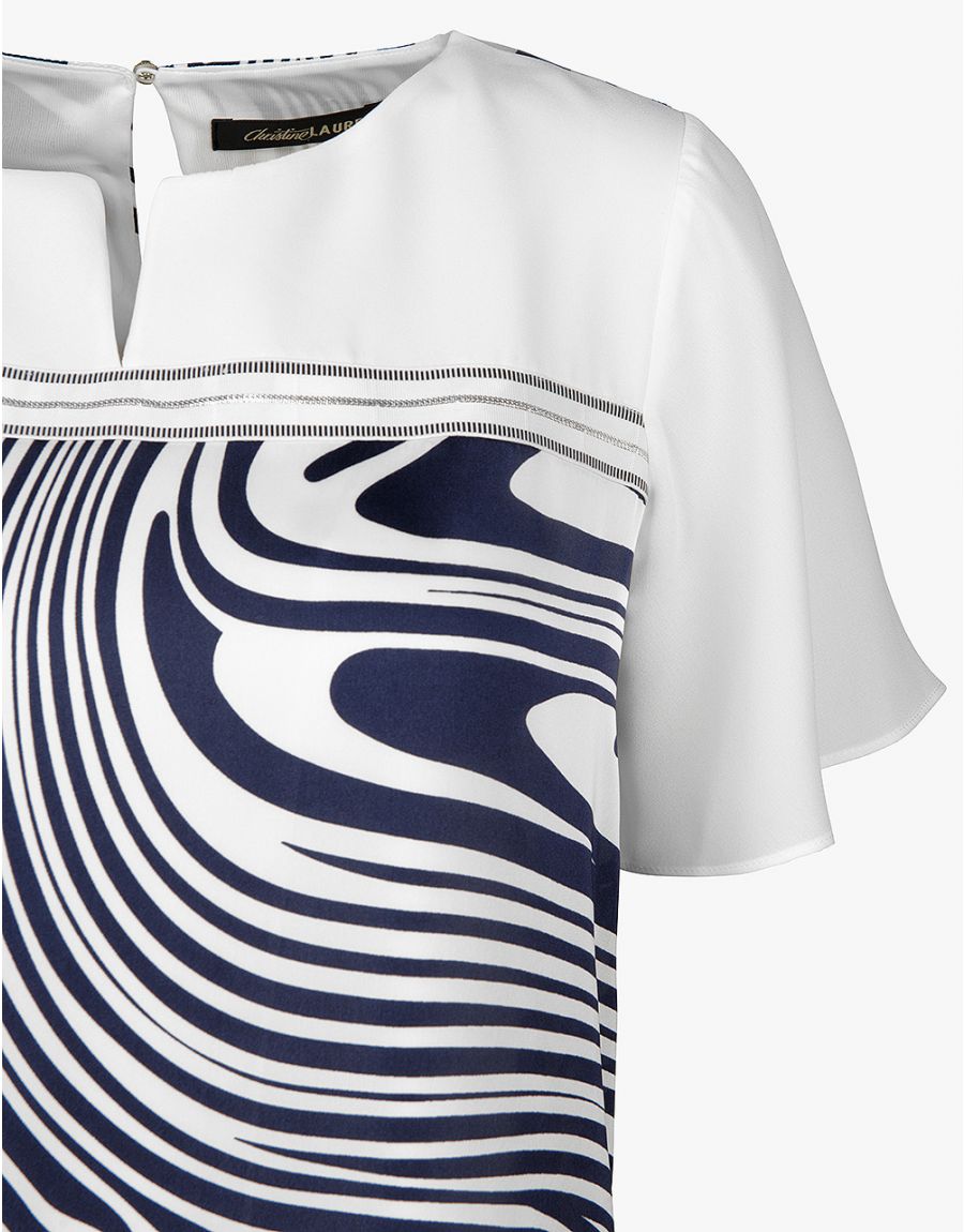 Robe doublée chic droite
