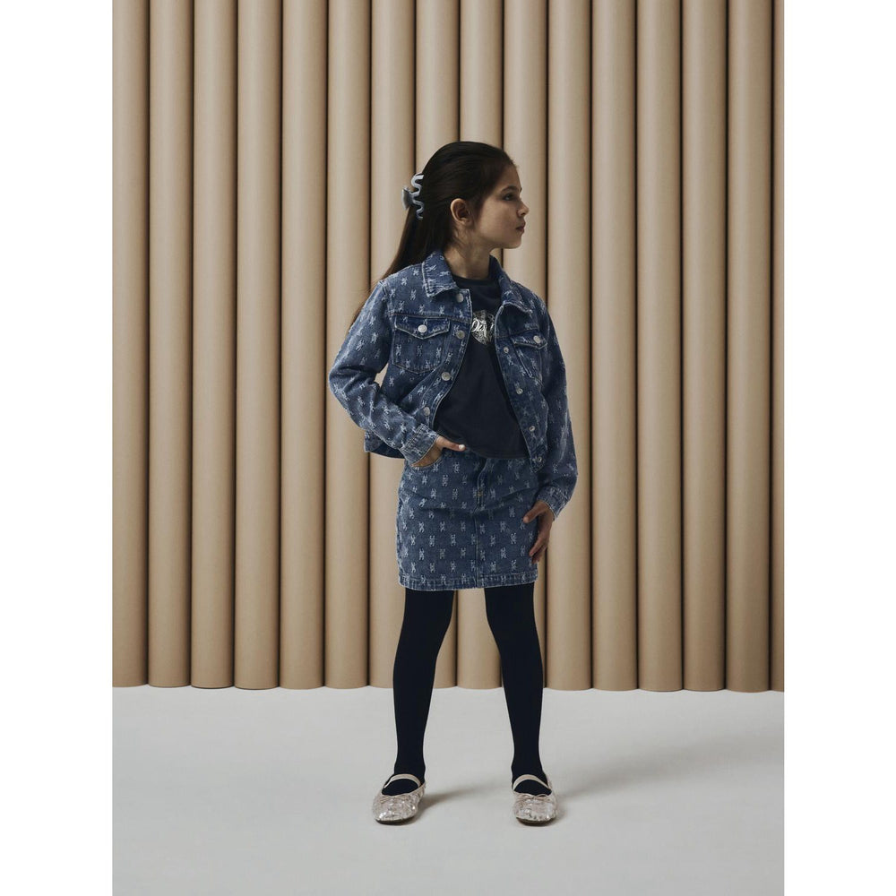 Køb Name It Dark Blue Denim Phine Denim Jakke