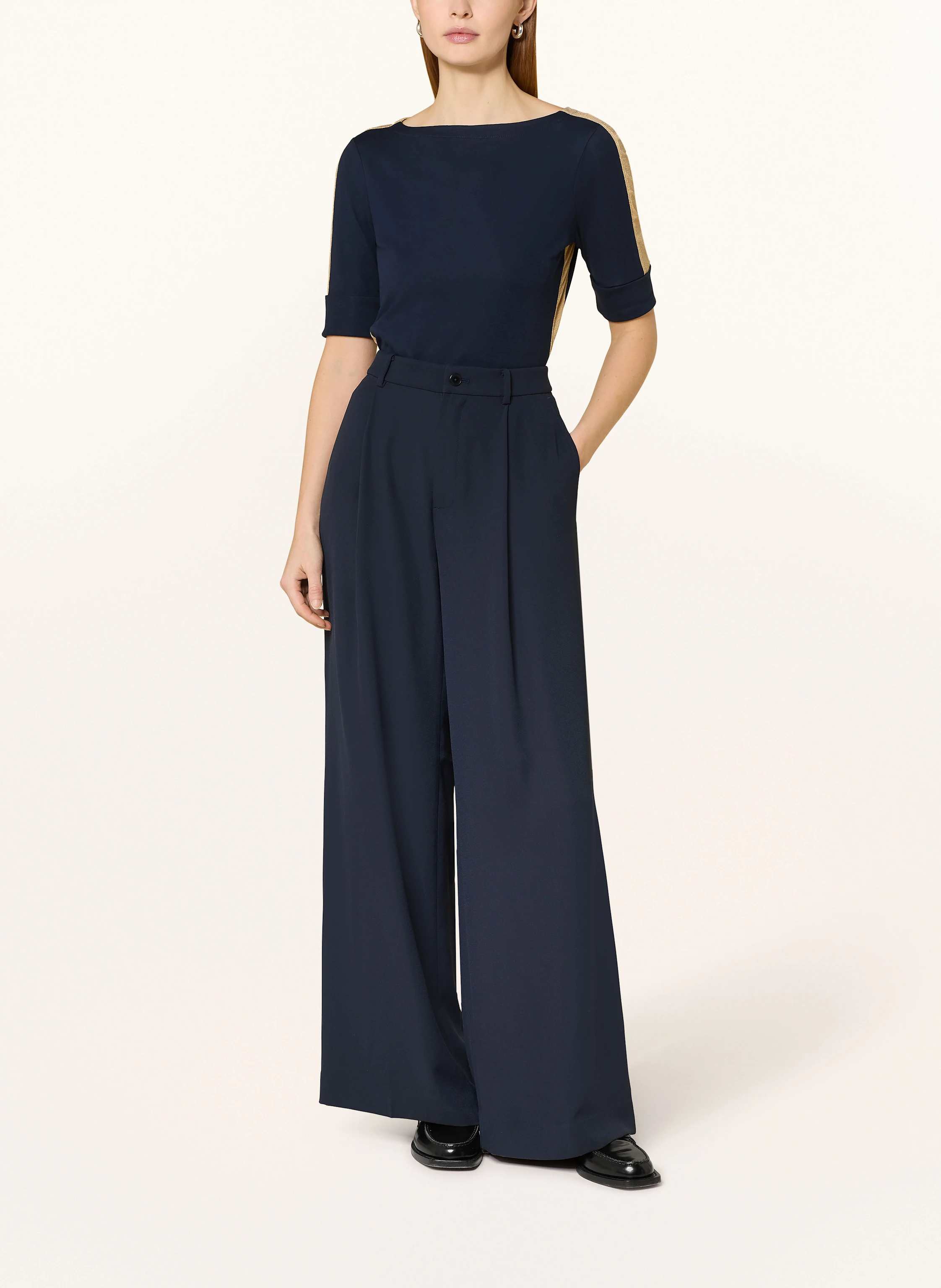 LAUREN RALPH LAUREN T-Shirt mit Glitzergarn