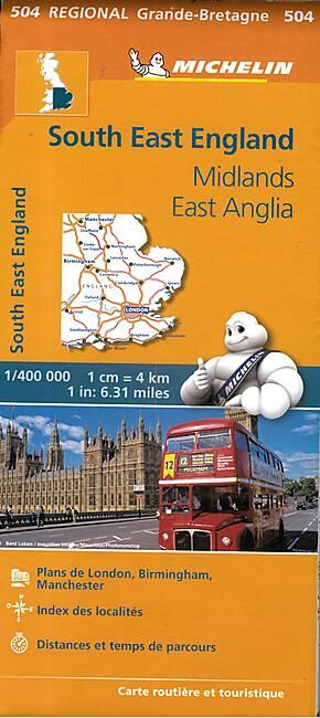 MICHELIN - 504 SOUTH EAST ENGLAND 1 400 000