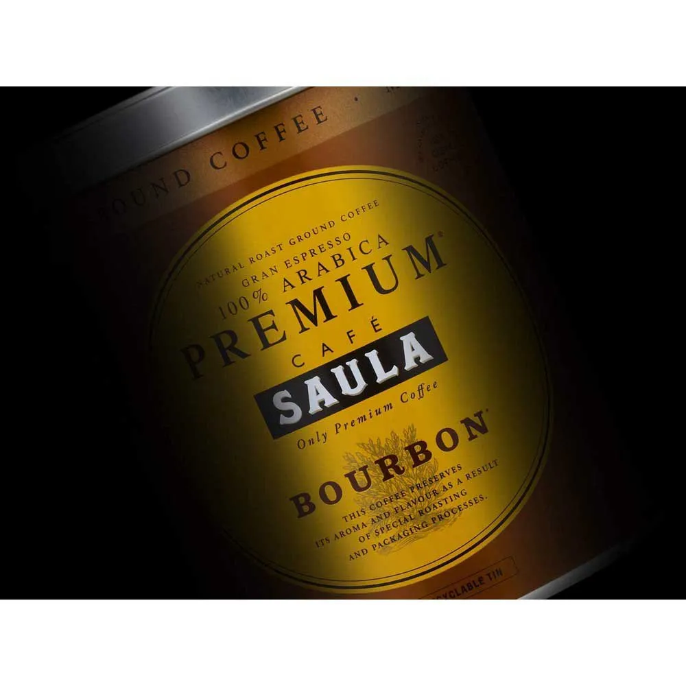 Saula Gran Espresso Premium Bourbon Blend 250g Café Moído