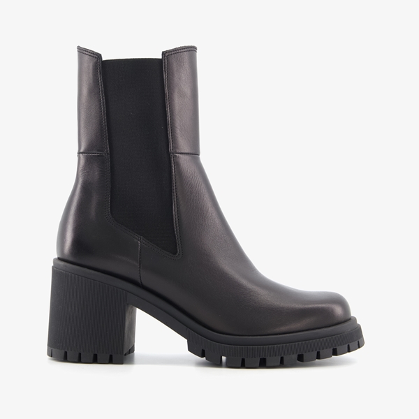 Harper leren dames boots zwart