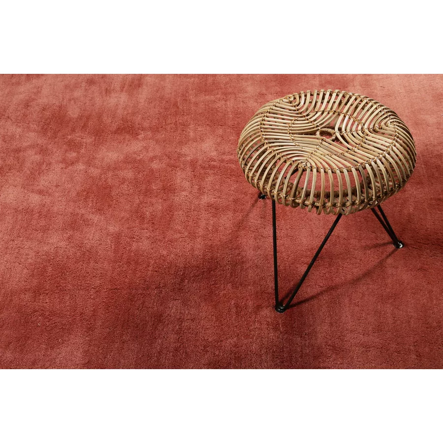 Esprit Hochflorteppich #loft ziegelrot