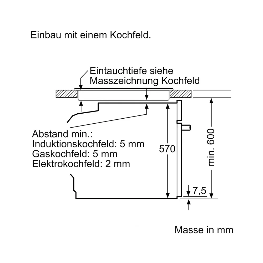 Bosch HEA510BS3 & NKN645GA2E Herdset 230V