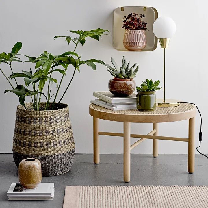 Bloomingville - Connie Seegras-Korb (2er-Set), natur