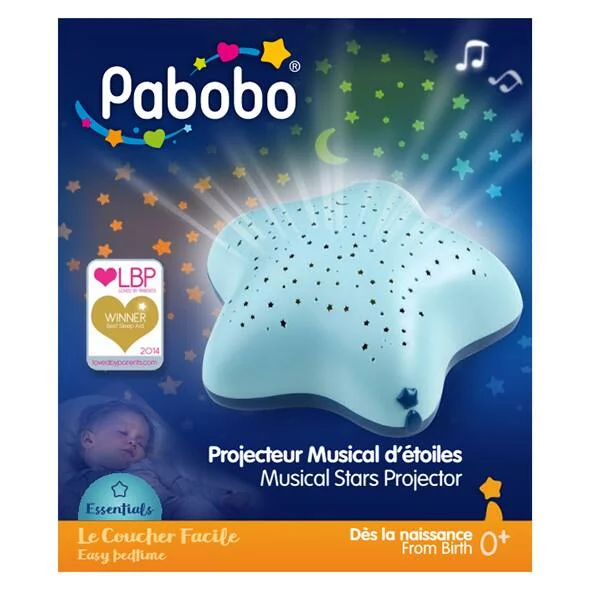 PROJECTEUR MUSICAL D'ETOILES BLEU TIMOLEO