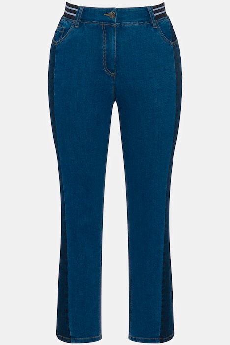 Jeans Sammy, Slim, Denimmix, Langsnaht, Elastikbund