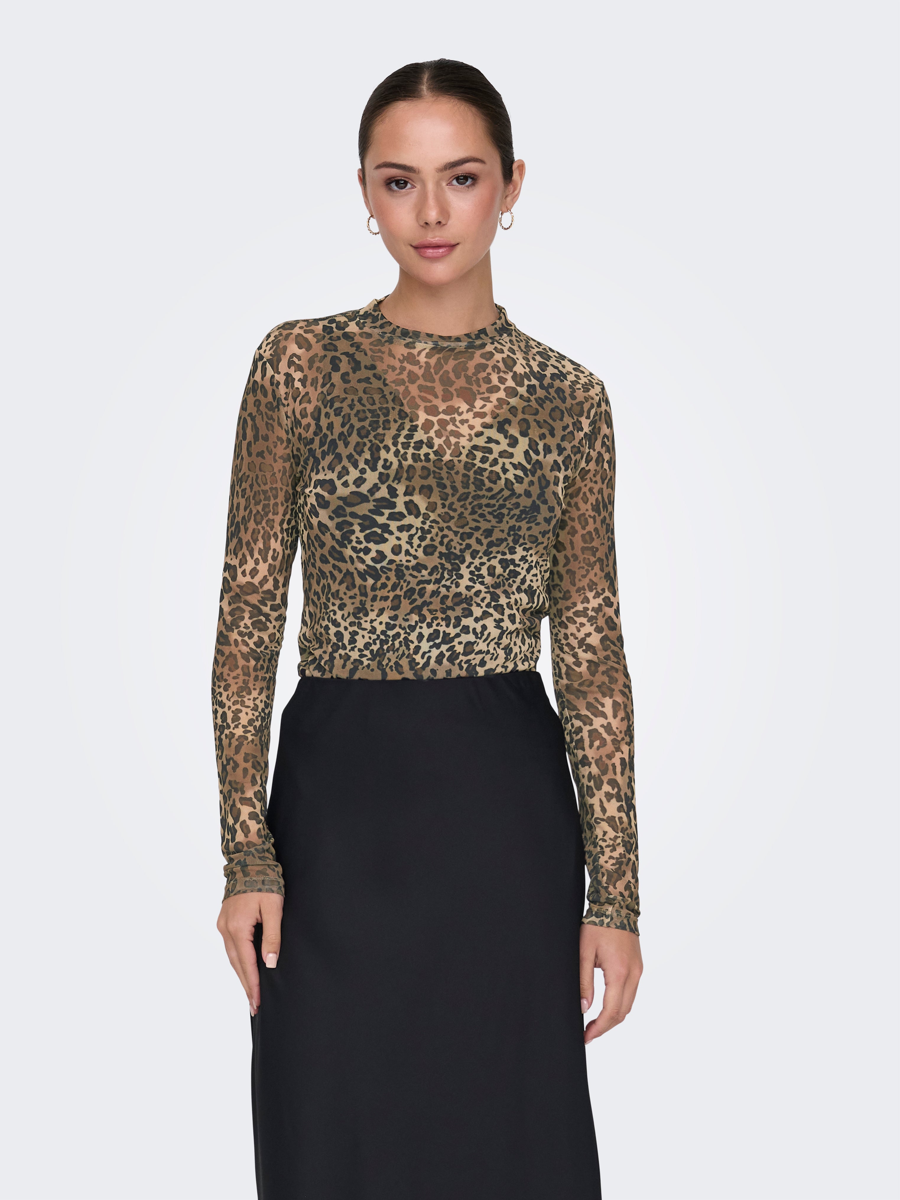 JDYALVA Top Black