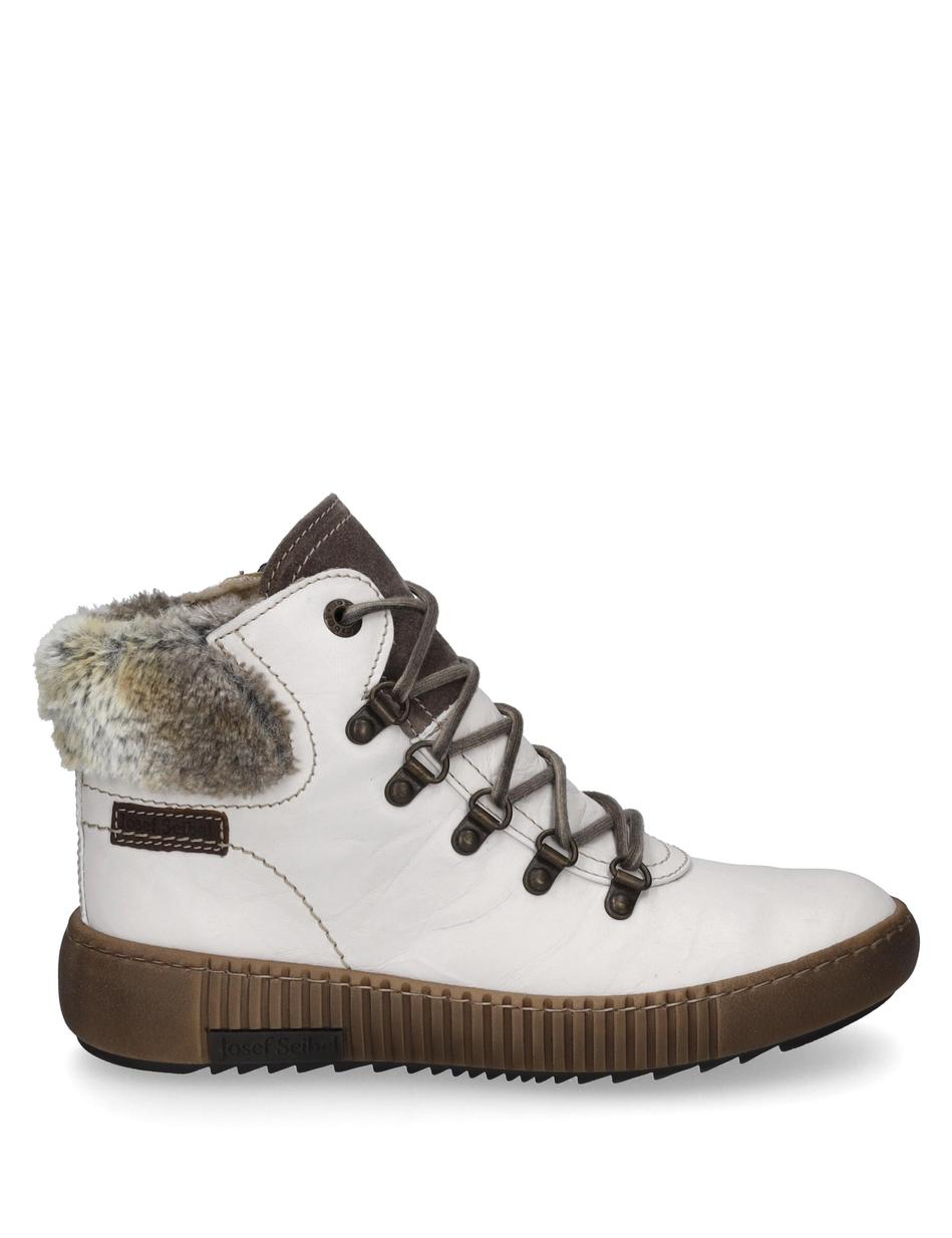 Stiefelette Maren 17, weiss-kombi