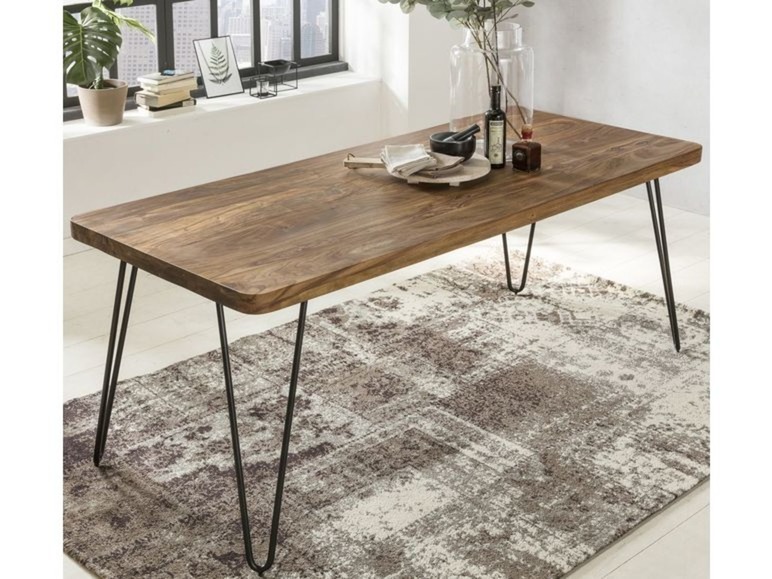 Eettafel, 160 / 200 x 80 cm