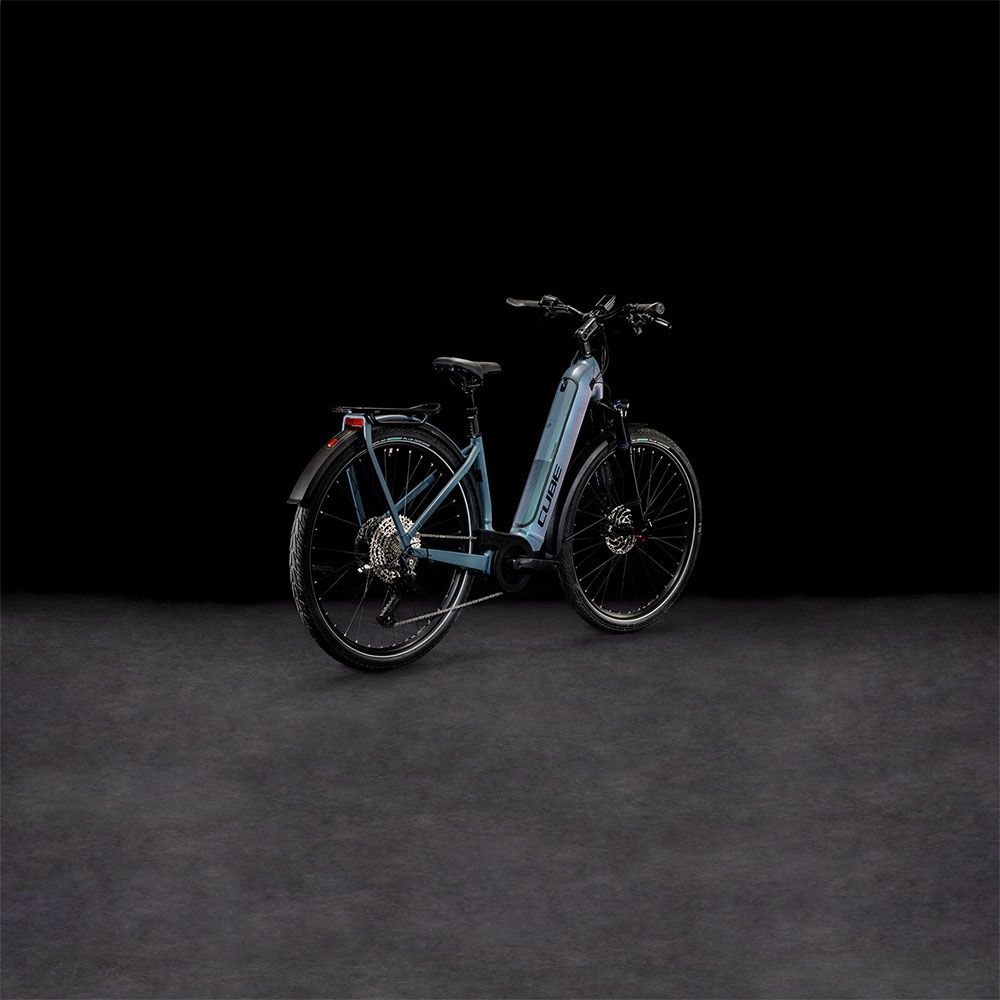 Cube Kathmandu Hybrid ABS 750 Easy Entry smaragdgrey´n´blue kaufen | Bike-Discount