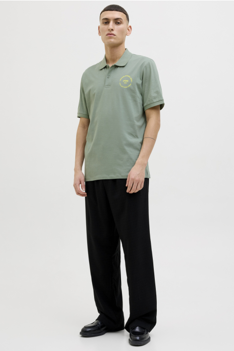 Jack & Jones groene heren polo