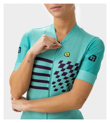 Maillot Manches Courtes Femme Alé Play Vert
