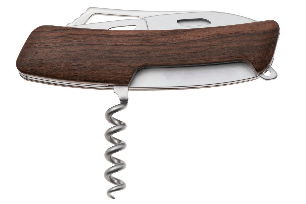 Swiza SH03 TR AM, KST.0036.6300, Walnut, Zwitsers zakmes, partly serrated, 6 tools