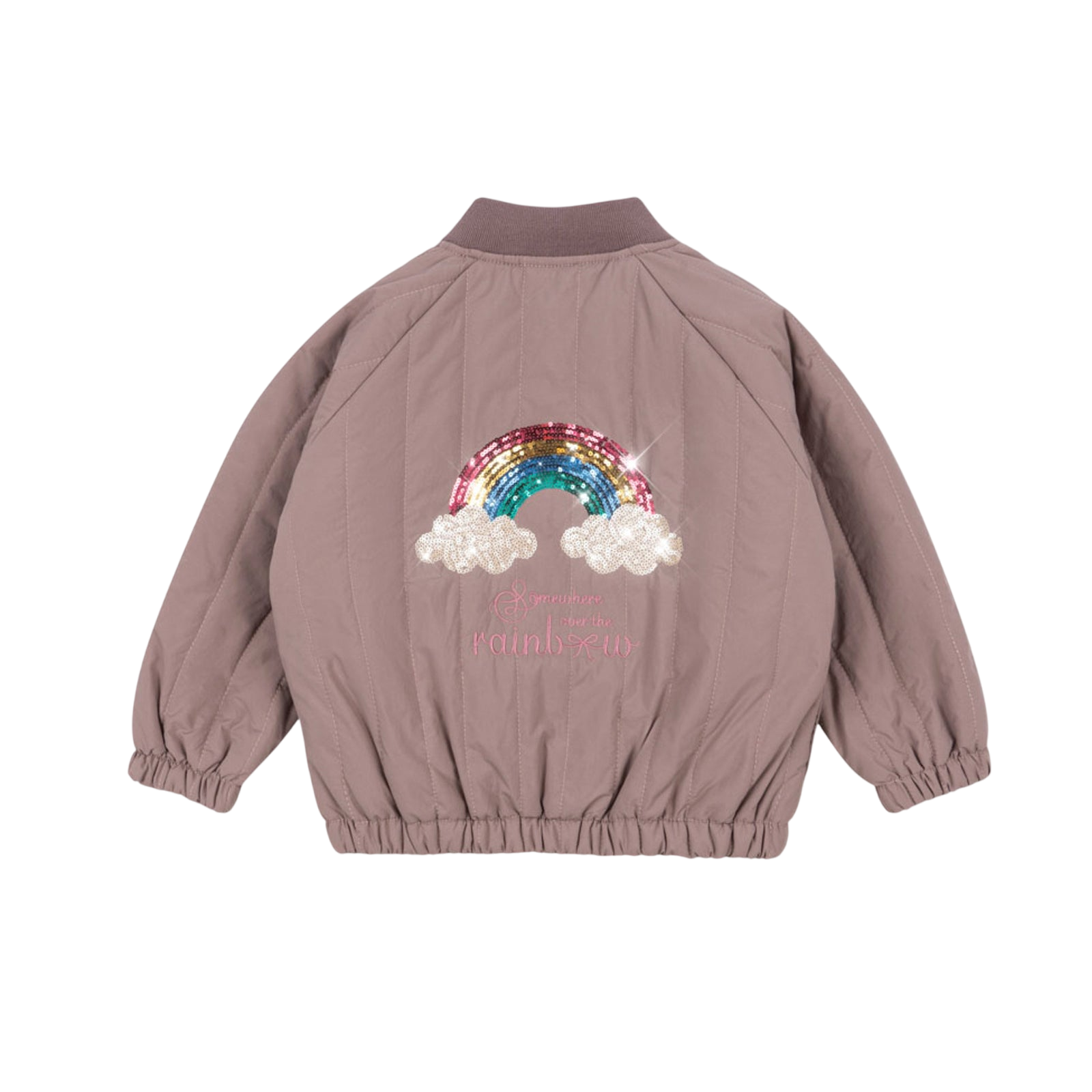 Bomberjacke Juno Sequin Twilight Mauve