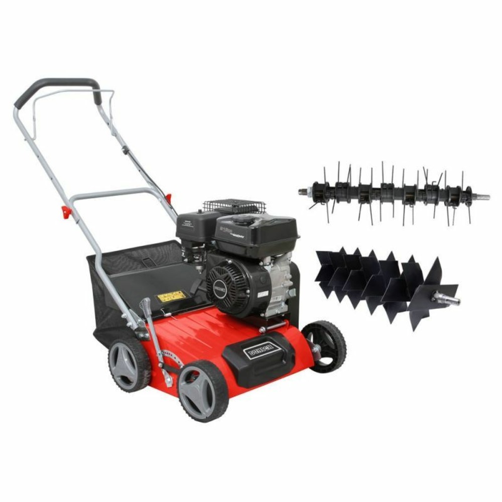 Scarificateur démousseur thermique 212cc 40 cm réglable dunsch du81212-40a