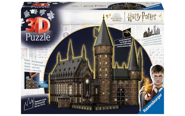 Ravensburger 3D-Puzzle »Hogwarts Schloss Die Grosse Halle«