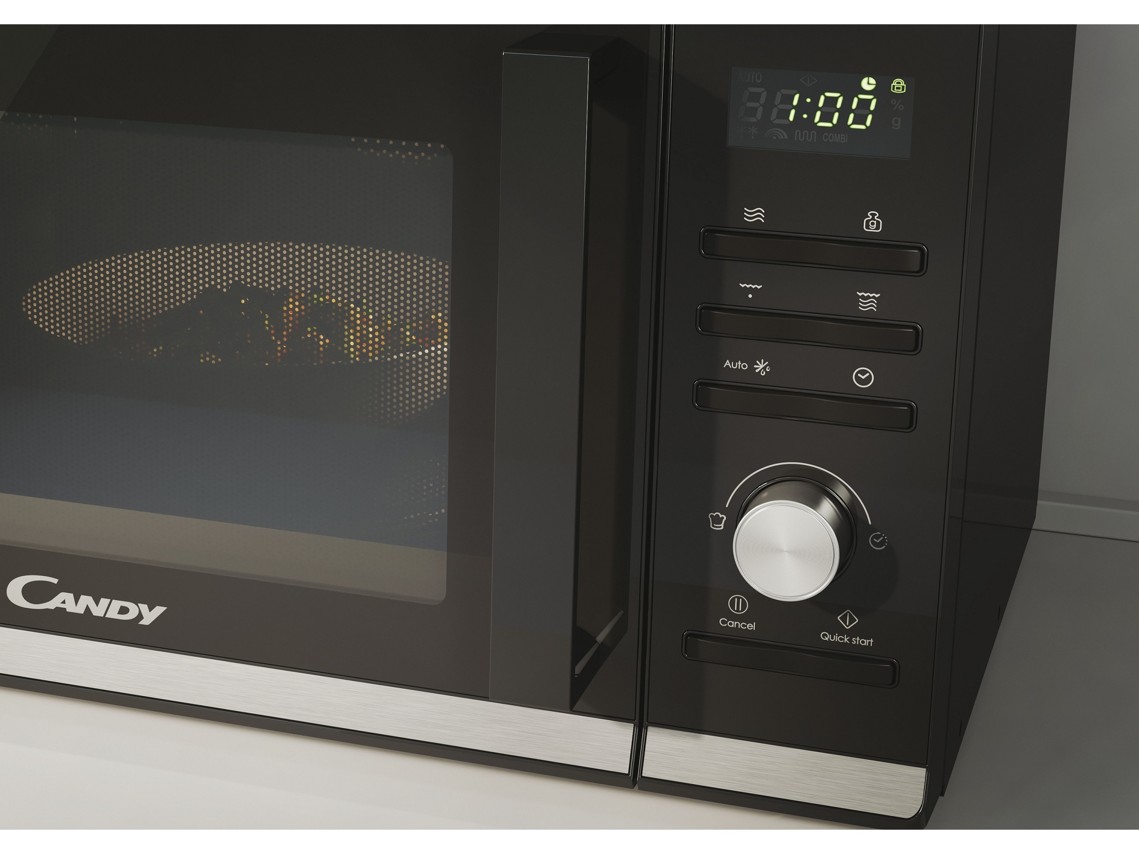 MICRO ONDAS COM GRILL CANDY CMGA23TNDB 23L
