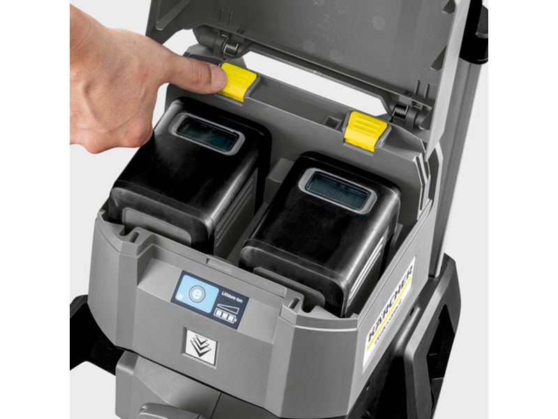 Kärcher Professional Akku-Hochdruckreiniger HD 4/11 C Bp Pa Erster akkubetriebener Profi-Hochdruckreiniger HD 4/11 C Battery.