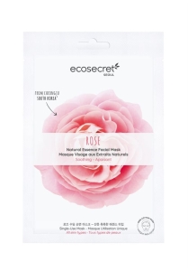 ECOSECRET Gesichtsmaske beruhigend Rose, 20 ml