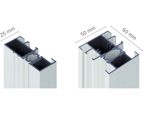 EcoStar ISOPRO IPS 790S voordeur, 1100 x 2100 mm, rechtsdraaiend, RAL 7016 antracietgrijs, inclusief beslagset, RVS-kruk, veiligheidsprofielcilinder met 5 sleutels