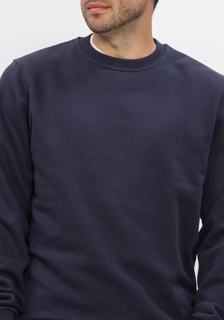 donkerblauwe les deux sweater ben artist sweatshirt