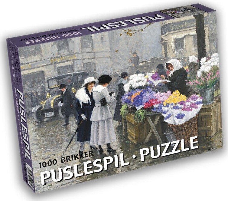 Puslespil Med 1000 Brikker - Paul Fischer