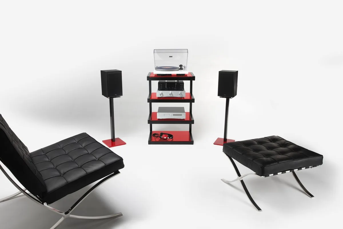 NorStone Esse Hi-Fi Rouge Meubles hi-fi