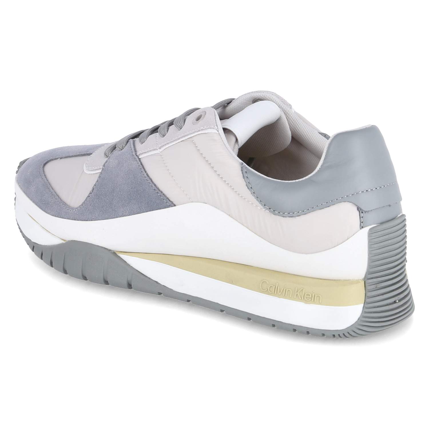 Calvin Klein Low Sneaker LOW TOP LACE UP - grey
