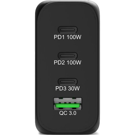 Port Designs 902107EU chargeur d'appareils mobiles Universel Noir Secteur Charge rapide Intérieure