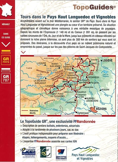 FFRP - 3400 P HAUT LANGUEDOC ET VIGNOBLES FFRP