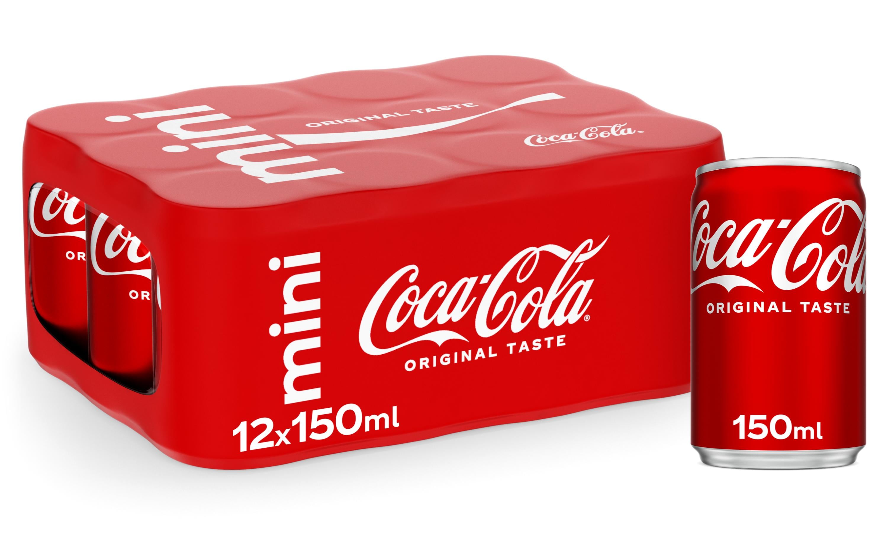 Soft-Drinks Original Taste 12 x 0.15 lPrickelndes Erfrischungsgetränk mit Koffein