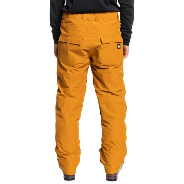 Pantalon de ski QUIKSILVER ESTATE PT M SNPT BUCKTHORN BROWN